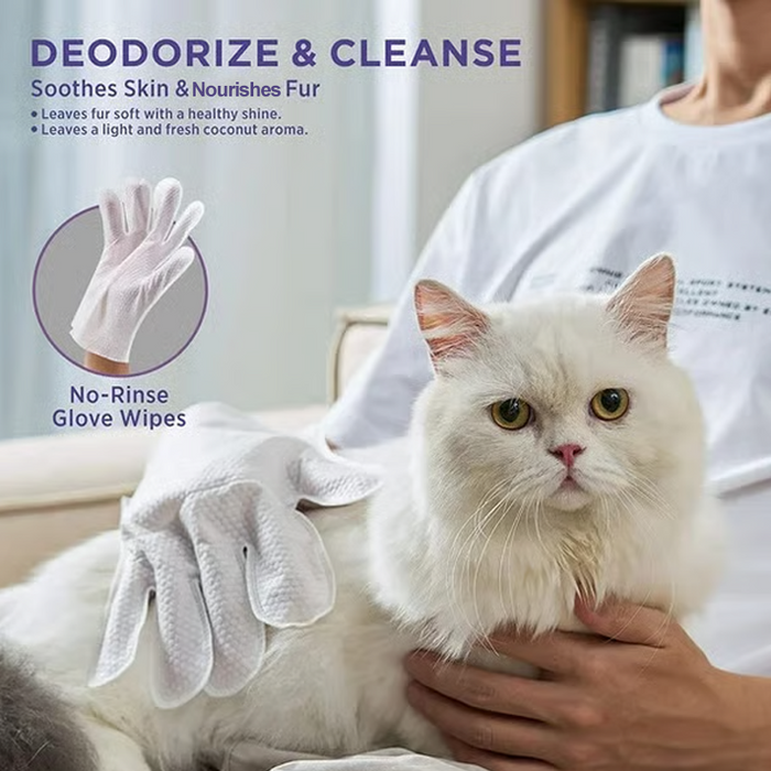 🐶Rokavice za čiščenje in dezodoriranje hišnih ljubljenčkov brez izpiranja-SI
