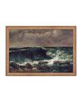 Rolling Waves Art Print by Splendus