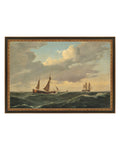Sailboats Art Print by Splendus