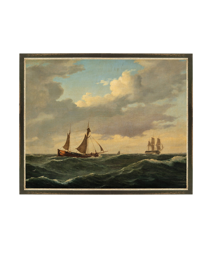 Sailboats Art Print by Splendus