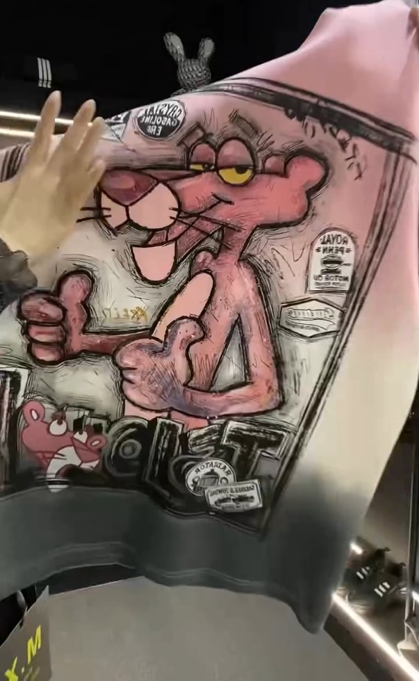 🩷Šarmantni džemperi s printom Pink Panther-HR