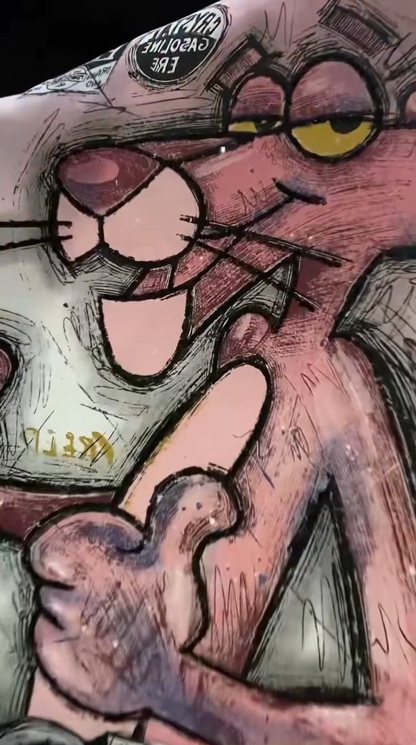 🩷Šarmantni džemperi s printom Pink Panther-HR