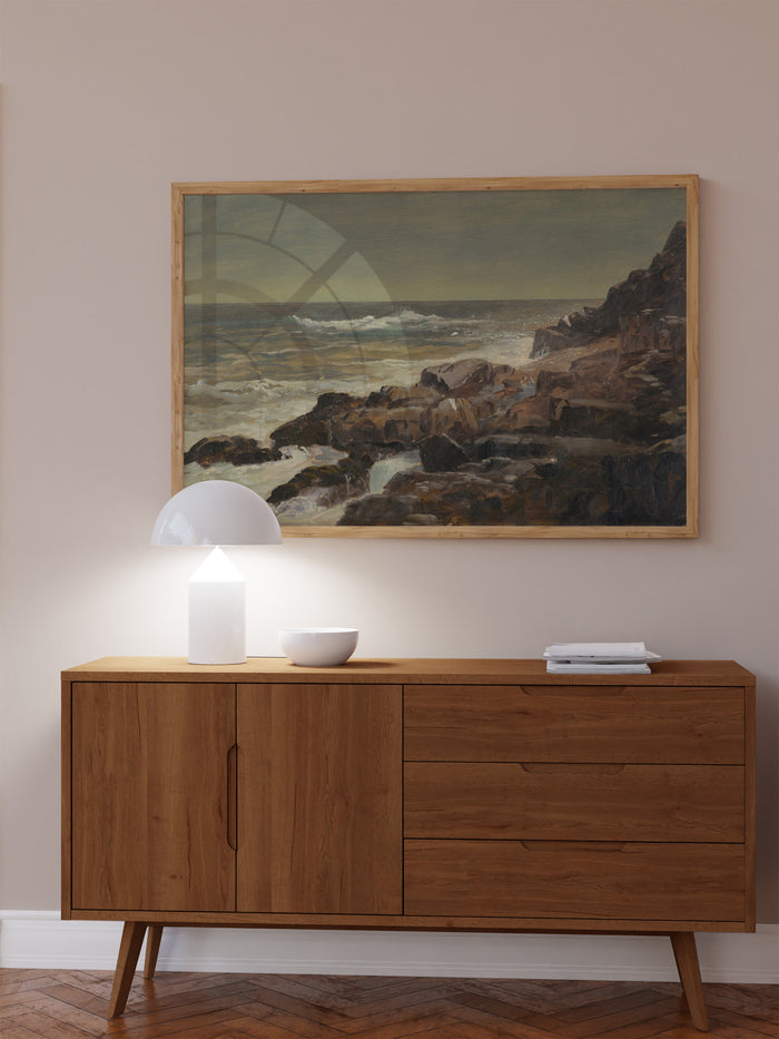 Seashore Art Print by Splendus