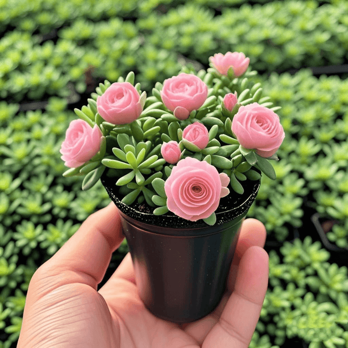Semillas de orquídea rosa de doble flor: resistentes al frío y fragantes-ES
