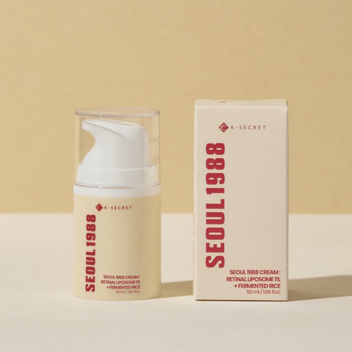 K - Secret Seoul 1988 Cream : Retinal Liposome 1% + Fermented Rice 50ml | La Cosmetique