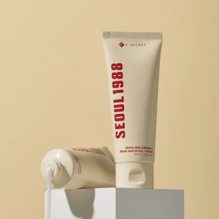K - Secret Seoul 1988 Cream : Snail Mucin 93% + Rice 100ml | La Cosmetique
