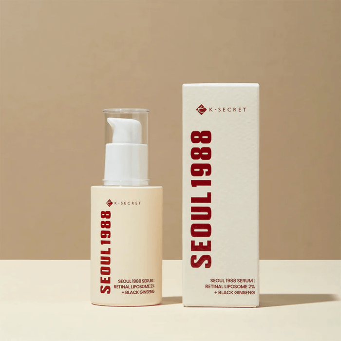 K - Secret Seoul 1988 Serum : Retinal Liposome 2% + Black Ginseng 30ml | La Cosmetique