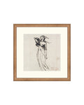 Silhouette Sketch Art Print by Splendus