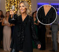 Solid Color Ruffled Loose Blouses-GR