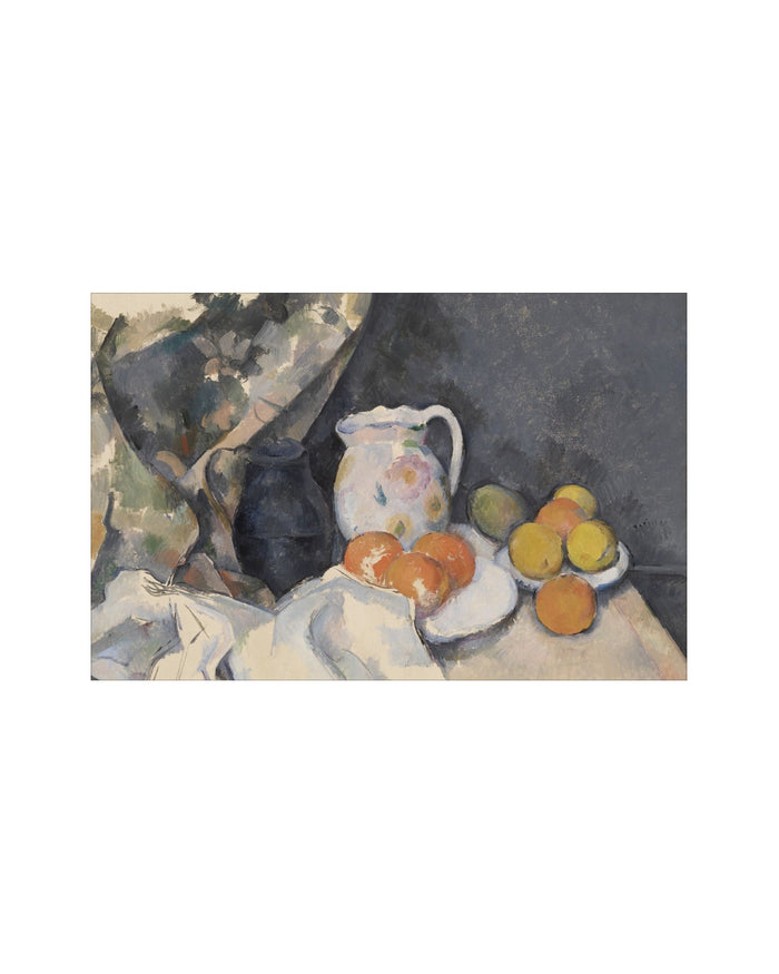 Still Life Fruit and Vases Art Print by Splendus