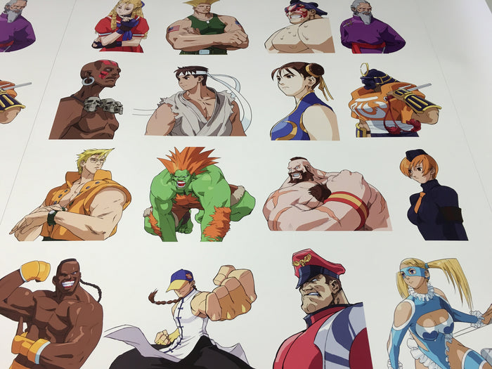 Street Fighter Alpha 3 III Side Art Decals - Escape Pod Online