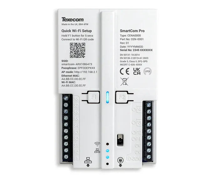 Texecom CEN-0001 SmartCom Pro Ethernet or WiFi Single Path Communicator