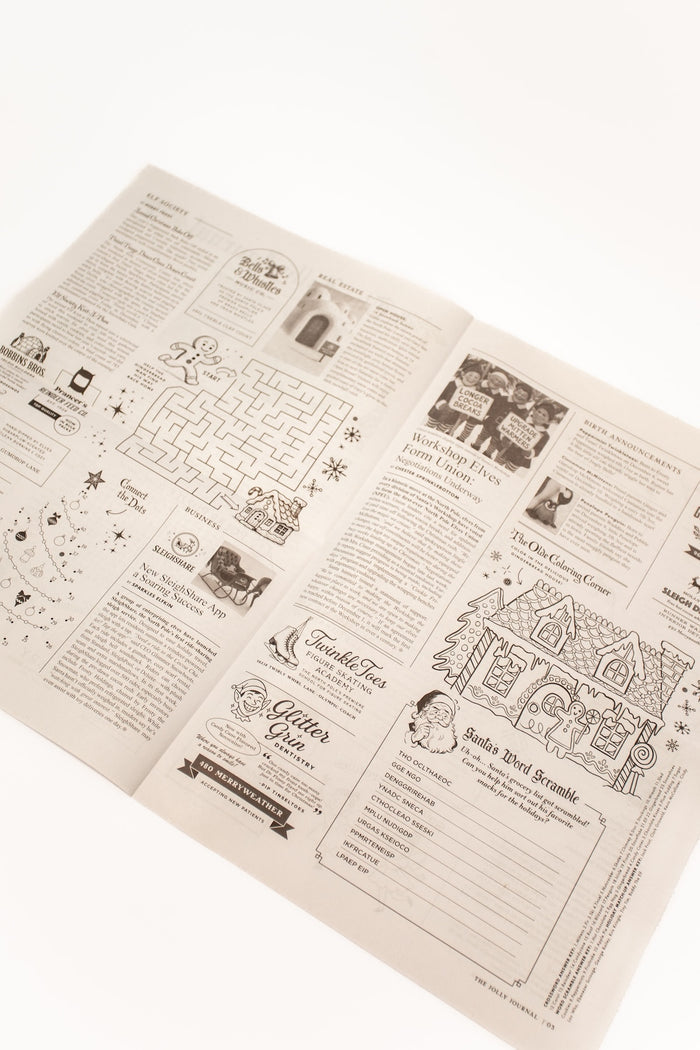 The Jolly Journal Styling Paper