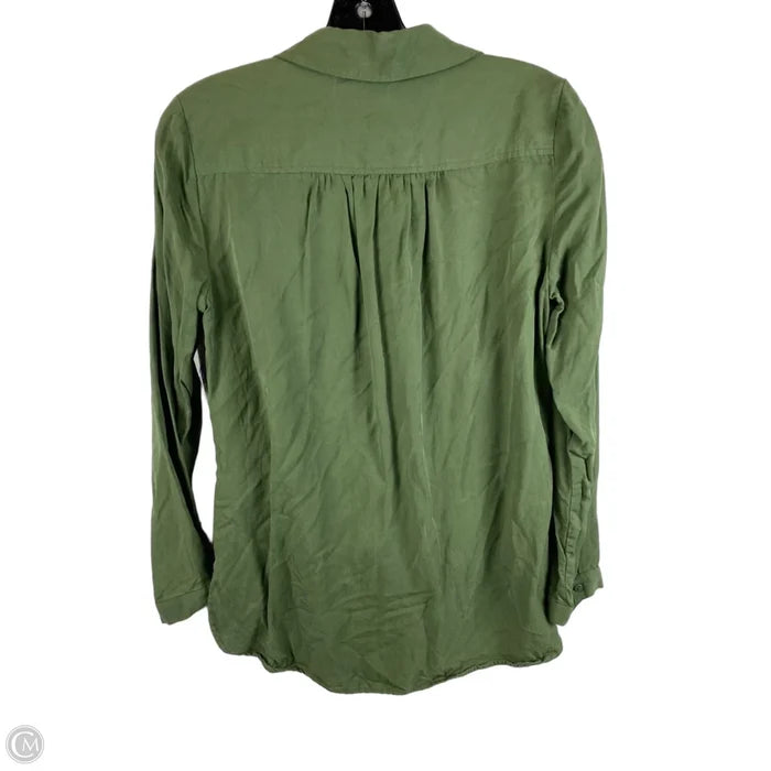 Top Long Sleeve By Maeve In Green, Size: Xs