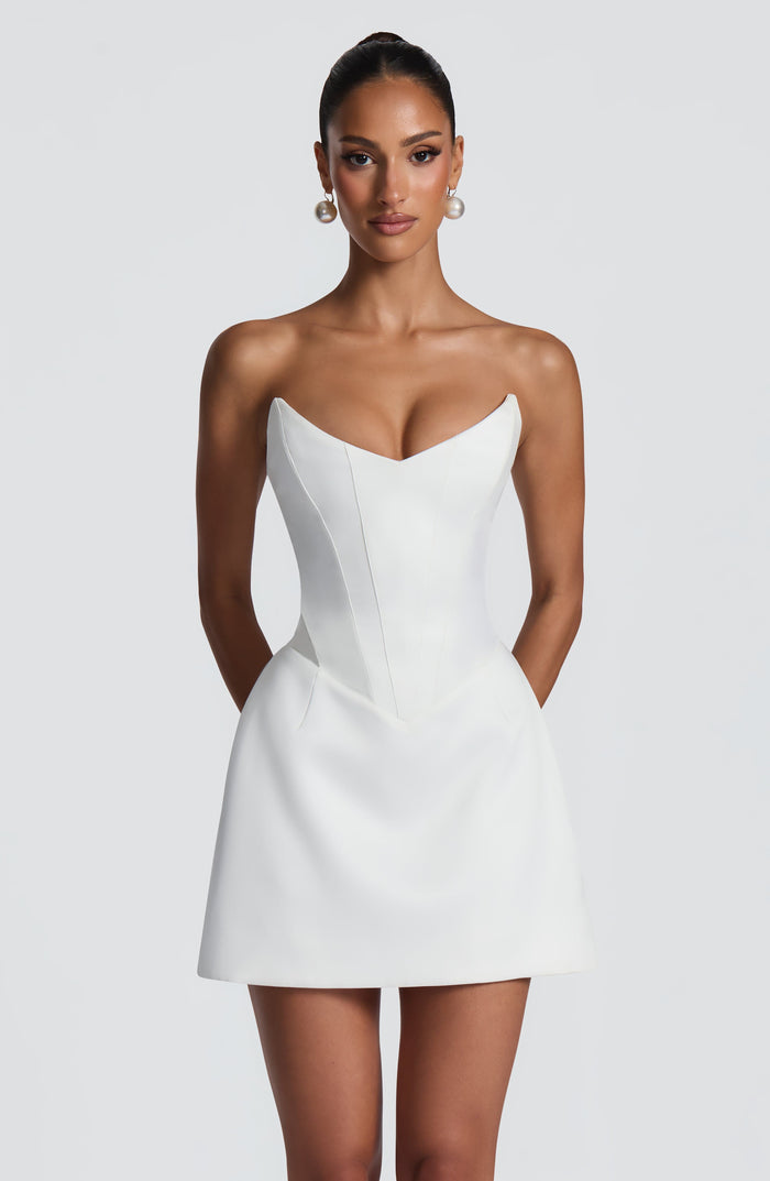 Torin Mini Dress - Ivory