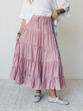 Twirling Affairs Maxi Skirt - Pink - Pre Order