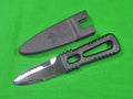 US Italy Italian Made GERBER Boot Fighting Diving Knife