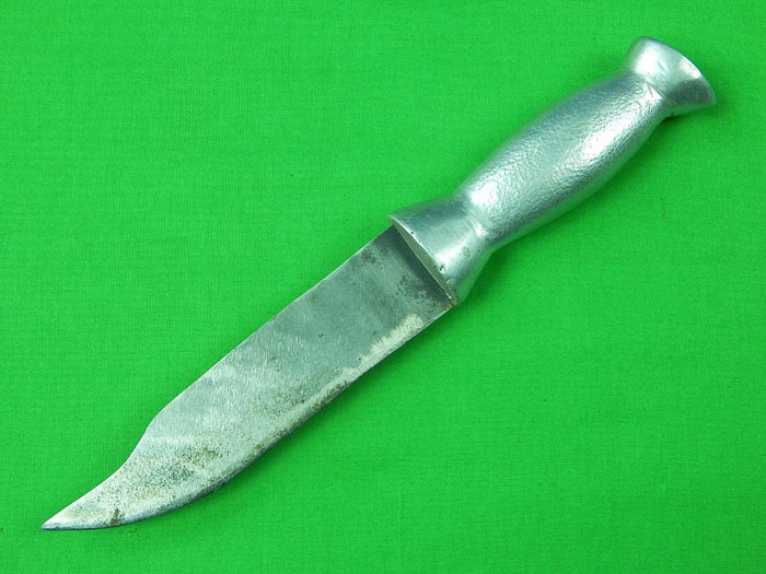 US WW2 Custom Handmade Aluminum Handle Theater Fighting Knife