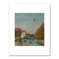 Henri Rousseau, View of Clichy Bridge at Asnières (Vue du pont Clichy à Asnières), c. 1900–1902, Barnes Foundation. Fine Art Prints in various sizes by Museums.Co