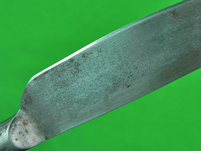 Vintage Custom Hand Made Hunting Knife w/ Sheath