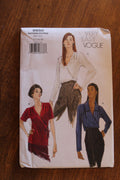 Vogue 9950, Misses Blouses, Uncut Sewing Pattern