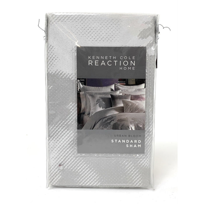 Vouchere Home 13949500C Kenneth Cole Reaction Home Urban Bloom Sham, Light Grey