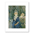 Berthe Morisot, Woman in a Garden, 1882–1883, The Art Institute of Chicago. Fine Art Prints in various sizes by Museums.Co