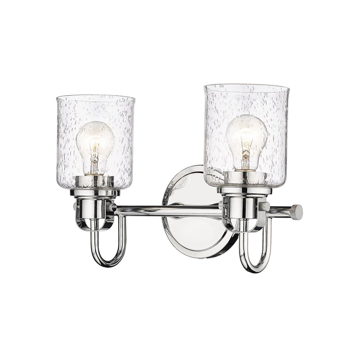Z-Lite Kinsley Chrome 2 Light Vanity 340-2V-CH - Bath & Vanity