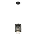 Z-Lite Kipton Matte Black 1 Light Mini Pendant 3037MP-MB